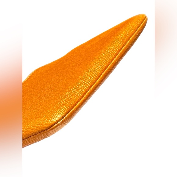 Coach 2018 F21070 RARE Orange Metallic Wristlet! AMAZING CONDITION🔥 - Picture 6 of 10